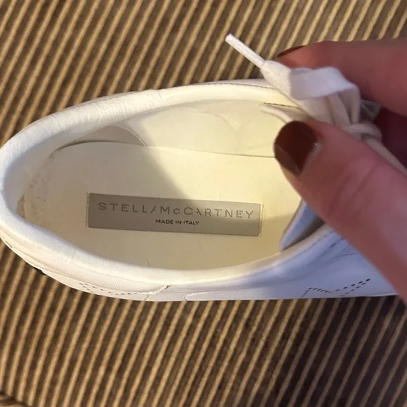 Stella McCartney White Star Sneakers - Picture 6 of 14